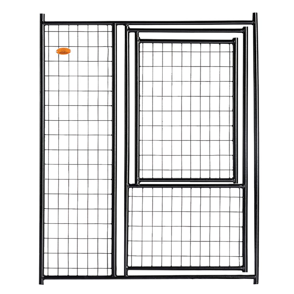 DKG65BL Expansion Black Welded Wire Gate Panel (2 panel clamps and latch included)